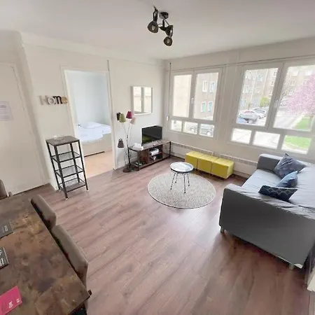 Διαμέρισμα Le Dumont : 4 Prs, 3 Ch, Quartier Wilson Ντιζόν